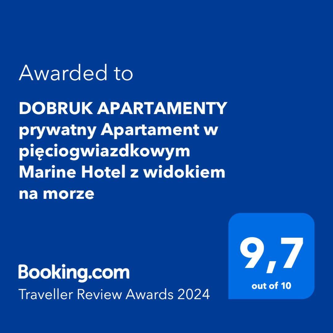W Marine Hotel Przy Plazy Rowery W Cenie Prywatny 309 Dobruk Apartamenty كولوبرزيغ المظهر الخارجي الصورة
